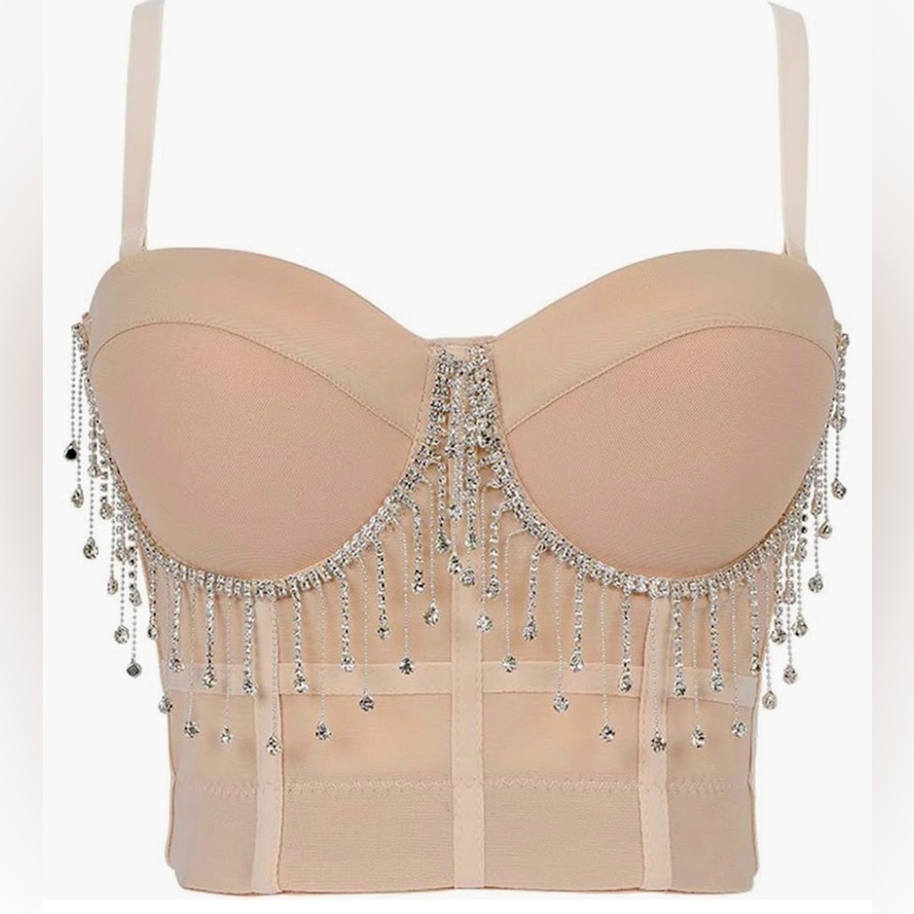 NWT Beige corset